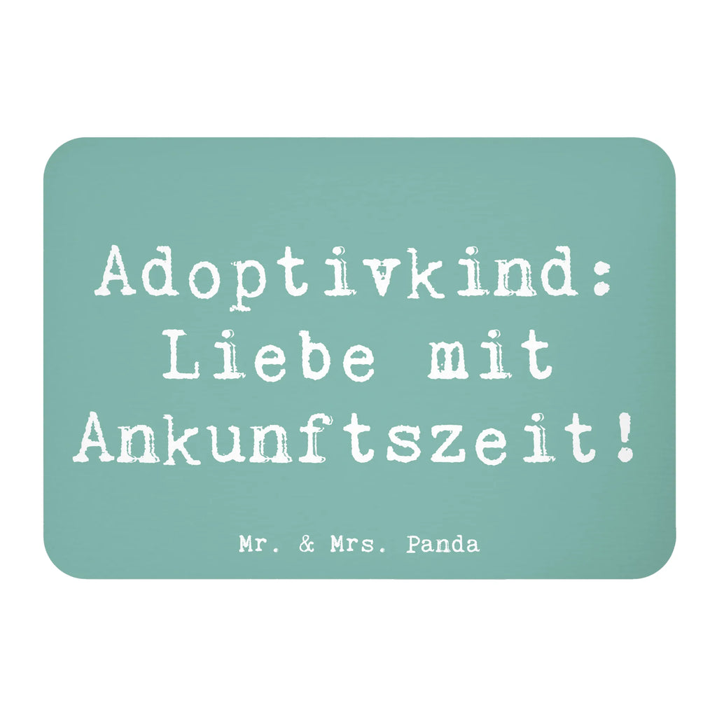 Magnet Saying Adoptivkind: Liebe mit Ankunftszeit! Kühlschrankmagnet, Whiteboard Magnet, Souvenir Magnet, Notiz Magnet, Kühlschrank Dekoration, Pinnwandmagnet, Motivmagnete, Dekomagnet, Familie, Vatertag, Muttertag, Bruder, Schwester, Mama, Papa, Oma, Opa