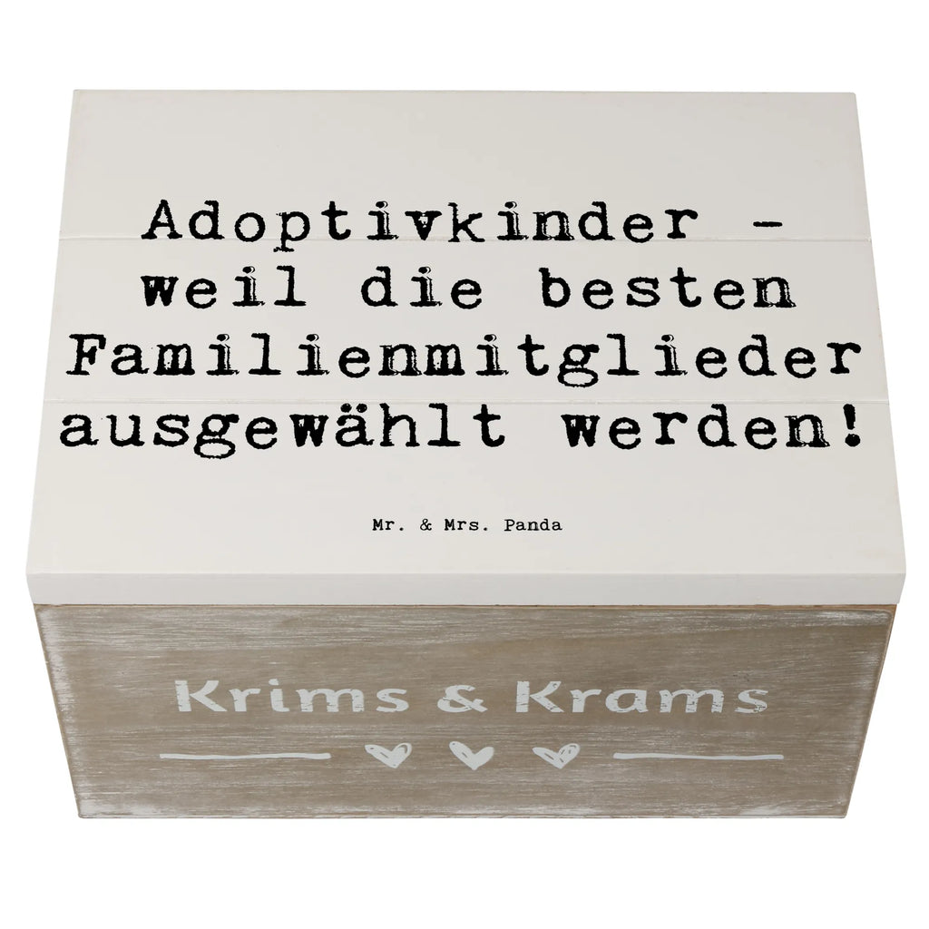 Holzkiste Spruch Adoptivkind Auswahl Kiste, Erinnerungsbox, Truhe, Schatulle, Dekokiste, Geschenkdose, Geschenkbox, Schatzkiste, Holzkiste, XXL, Erinnerungskiste, Aufbewahrungsbox, Familie, Vatertag, Muttertag, Bruder, Schwester, Mama, Papa, Oma, Opa
