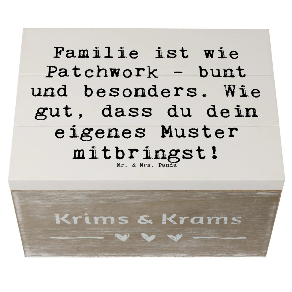Holzkiste Spruch Adoptivkind Patchworkfamilie Schatulle, Geschenkbox, Geschenkdose, Erinnerungsbox, Erinnerungskiste, Dekokiste, Kiste, XXL, Aufbewahrungsbox, Schatzkiste, Holzkiste, Truhe, Familie, Vatertag, Muttertag, Bruder, Schwester, Mama, Papa, Oma, Opa