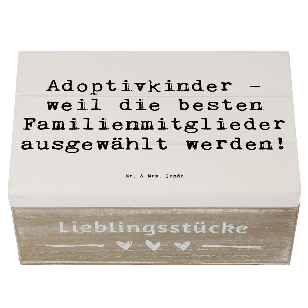 Holzkiste Spruch Adoptivkind Auswahl Kiste, Erinnerungsbox, Truhe, Schatulle, Dekokiste, Geschenkdose, Geschenkbox, Schatzkiste, Holzkiste, XXL, Erinnerungskiste, Aufbewahrungsbox, Familie, Vatertag, Muttertag, Bruder, Schwester, Mama, Papa, Oma, Opa