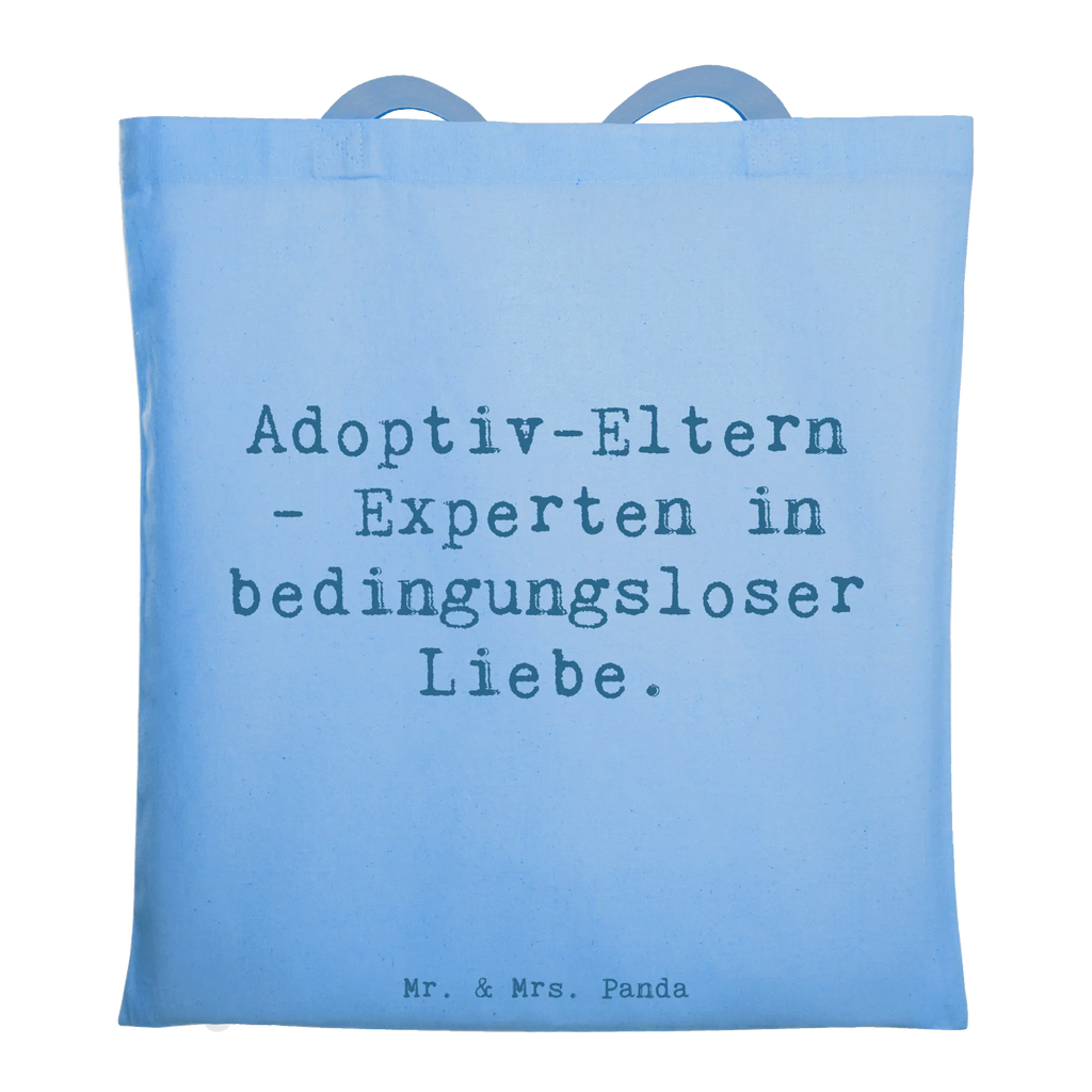 Tote bag Saying Adoptiv-Eltern - Experten in bedingungsloser Liebe. Beuteltasche, Beutel, Einkaufstasche, Jutebeutel, Stoffbeutel, Tasche, Shopper, Umhängetasche, Strandtasche, Schultertasche, Stofftasche, Tragetasche, Badetasche, Jutetasche, Einkaufstüte, Laptoptasche, Familie, Vatertag, Muttertag, Bruder, Schwester, Mama, Papa, Oma, Opa