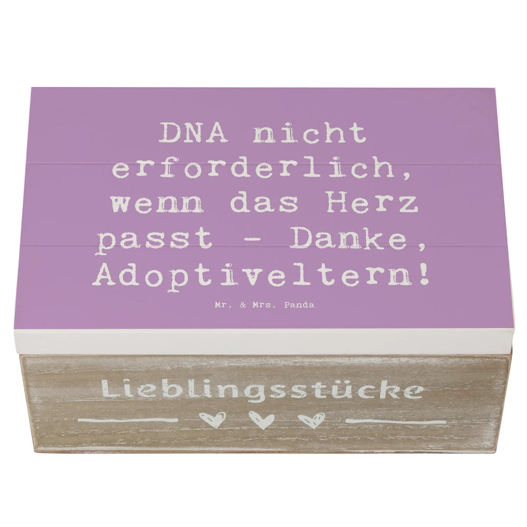 Wooden chest Saying DNA nicht erforderlich, wenn das Herz passt - Danke, Adoptiveltern! XXL, Geschenkbox, Aufbewahrungsbox, Dekokiste, Truhe, Kiste, Schatzkiste, Holzkiste, Schatulle, Erinnerungskiste, Erinnerungsbox, Geschenkdose, Familie, Vatertag, Muttertag, Bruder, Schwester, Mama, Papa, Oma, Opa