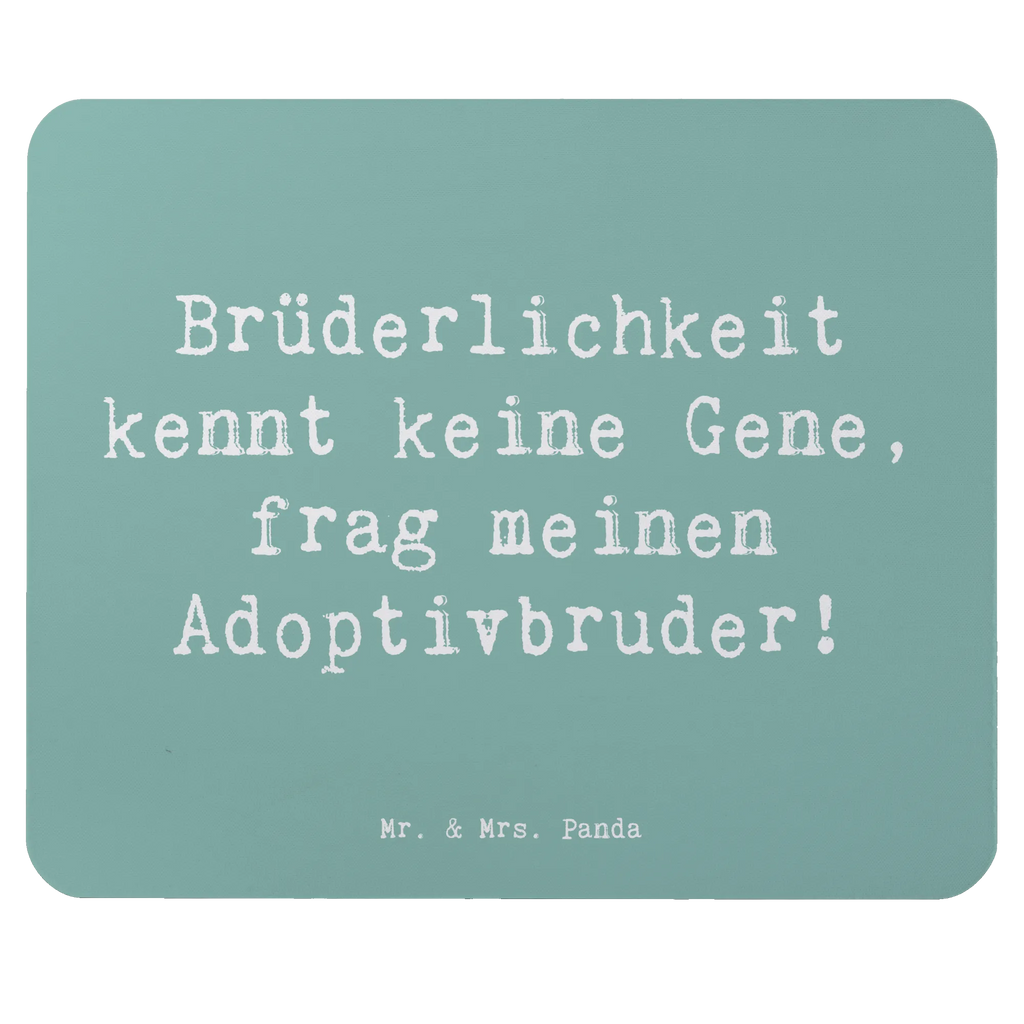 Mouse mat Saying Brüderlichkeit kennt keine Gene, frag meinen Adoptivbruder! Mousepad, Computer zubehör, Büroausstattung, PC Zubehör, Arbeitszimmer, Mauspad, Einzigartiges Mauspad, Designer Mauspad, Mausunterlage, Mauspad Büro, Familie, Vatertag, Muttertag, Bruder, Schwester, Mama, Papa, Oma, Opa