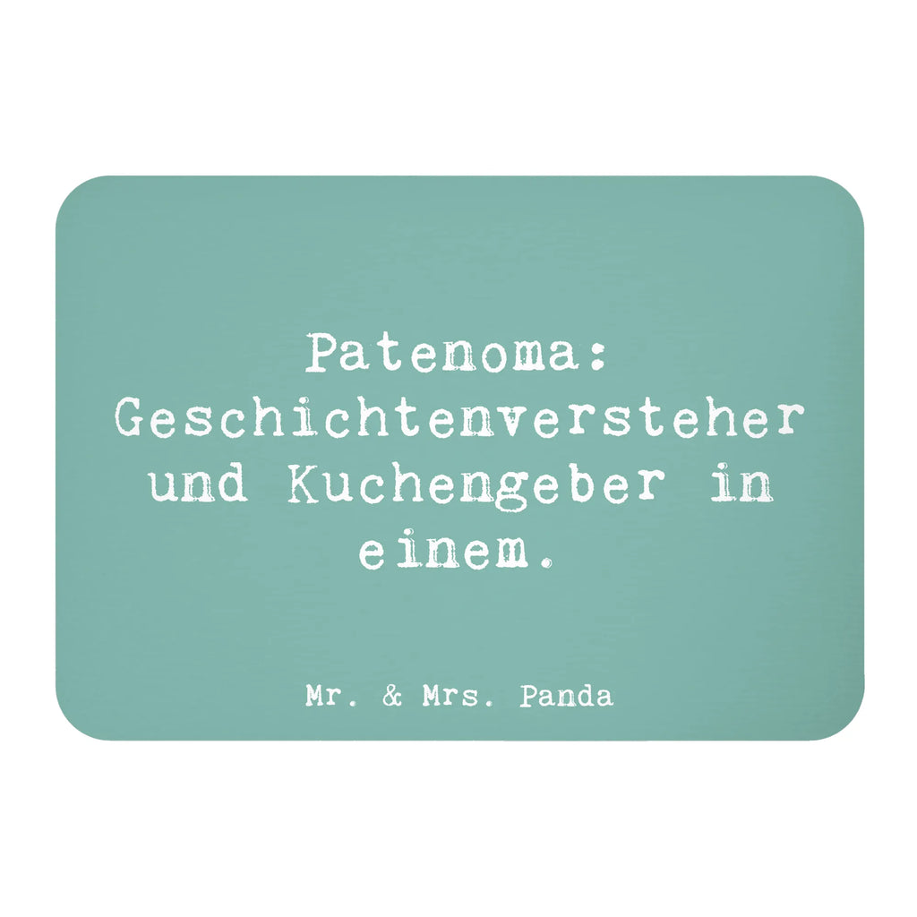 Magnet Saying Patenoma: Geschichtenversteher und Kuchengeber in einem. Kühlschrankmagnet, Pinnwandmagnet, Souvenir Magnet, Motivmagnete, Dekomagnet, Whiteboard Magnet, Notiz Magnet, Kühlschrank Dekoration, Familie, Vatertag, Muttertag, Bruder, Schwester, Mama, Papa, Oma, Opa