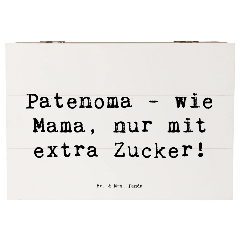 Holzkiste Spruch Patenoma Liebe Geschenkdose, Holzkiste, Schatzkiste, XXL, Kiste, Erinnerungsbox, Geschenkbox, Aufbewahrungsbox, Schatulle, Truhe, Erinnerungskiste, Dekokiste, Familie, Vatertag, Muttertag, Bruder, Schwester, Mama, Papa, Oma, Opa