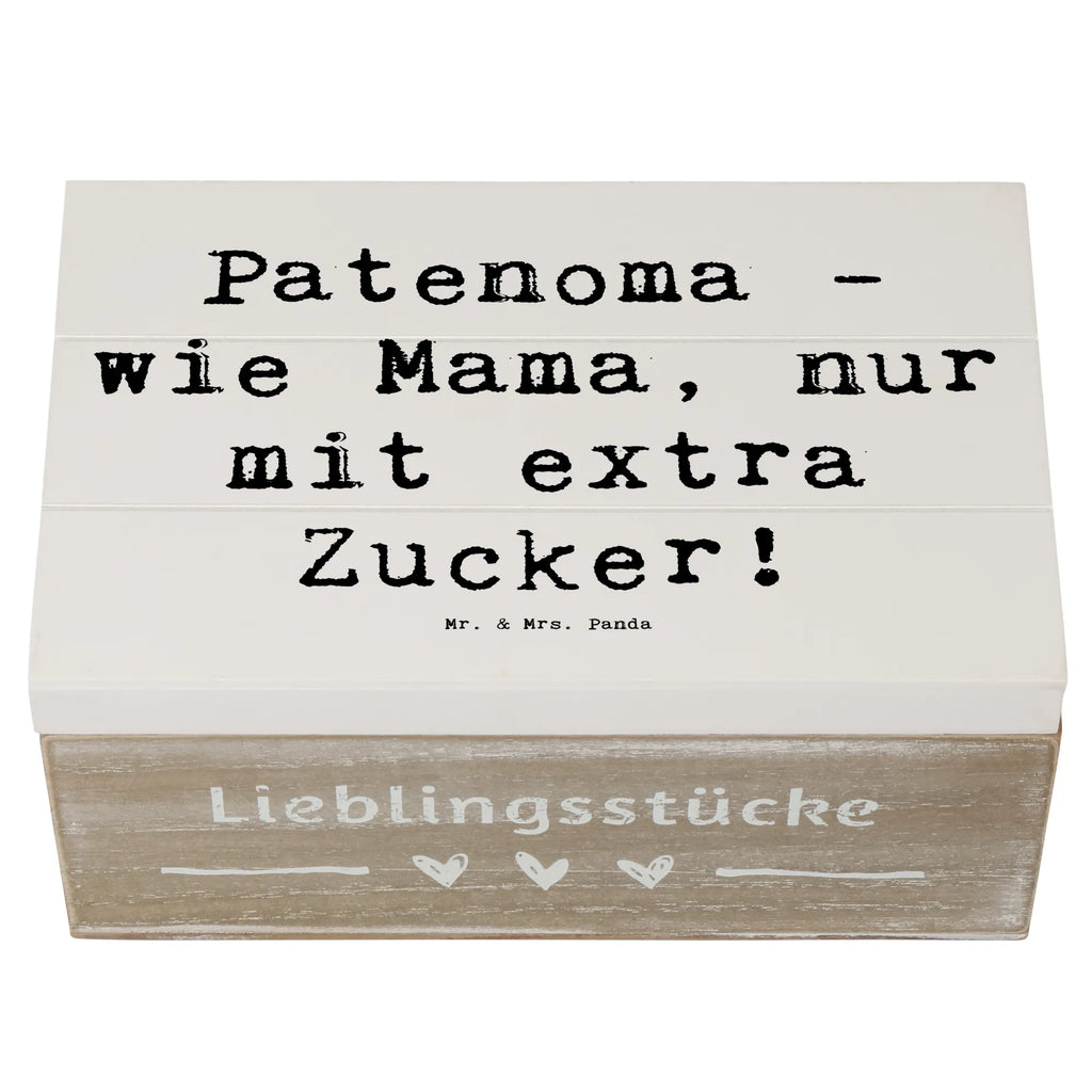 Holzkiste Spruch Patenoma Liebe Geschenkdose, Holzkiste, Schatzkiste, XXL, Kiste, Erinnerungsbox, Geschenkbox, Aufbewahrungsbox, Schatulle, Truhe, Erinnerungskiste, Dekokiste, Familie, Vatertag, Muttertag, Bruder, Schwester, Mama, Papa, Oma, Opa