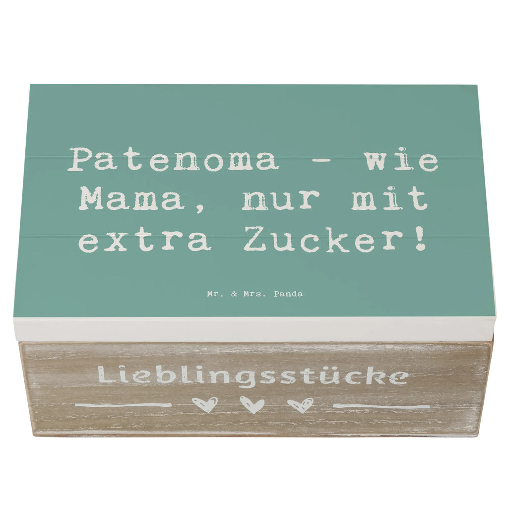 Holzkiste Spruch Patenoma Liebe Geschenkdose, Holzkiste, Schatzkiste, XXL, Kiste, Erinnerungsbox, Geschenkbox, Aufbewahrungsbox, Schatulle, Truhe, Erinnerungskiste, Dekokiste, Familie, Vatertag, Muttertag, Bruder, Schwester, Mama, Papa, Oma, Opa