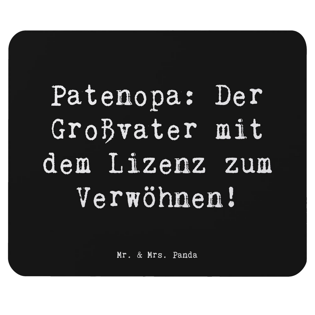 Mauspad Spruch Patenopa Verwöhnung PC Zubehör, Arbeitszimmer, Computer zubehör, Mauspad Büro, Designer Mauspad, Einzigartiges Mauspad, Mauspad, Mausunterlage, Mousepad, Büroausstattung, Familie, Vatertag, Muttertag, Bruder, Schwester, Mama, Papa, Oma, Opa