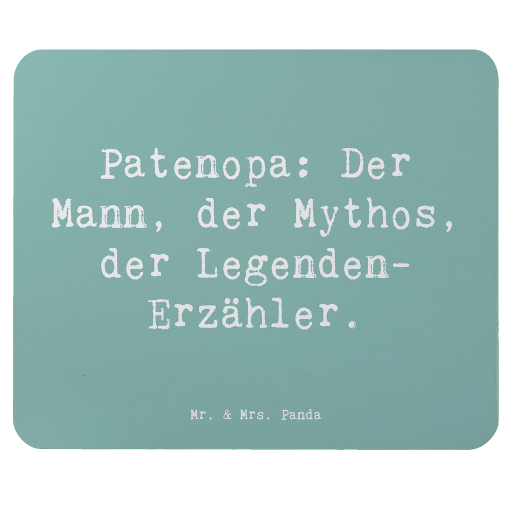 Mouse mat Saying Patenopa: Der Mann, der Mythos, der Legenden-Erzähler. Mousepad, Computer zubehör, Büroausstattung, PC Zubehör, Arbeitszimmer, Mauspad, Einzigartiges Mauspad, Designer Mauspad, Mausunterlage, Mauspad Büro, Familie, Vatertag, Muttertag, Bruder, Schwester, Mama, Papa, Oma, Opa