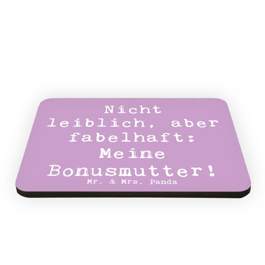 Magnet Saying Nicht leiblich, aber fabelhaft: Meine Bonusmutter! Kühlschrankmagnet, Pinnwandmagnet, Souvenir Magnet, Motivmagnete, Dekomagnet, Whiteboard Magnet, Notiz Magnet, Kühlschrank Dekoration, Familie, Vatertag, Muttertag, Bruder, Schwester, Mama, Papa, Oma, Opa