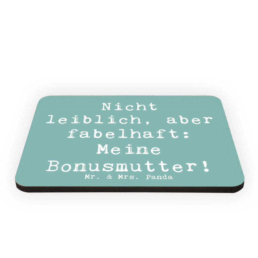 Magnet Saying Nicht leiblich, aber fabelhaft: Meine Bonusmutter! Kühlschrankmagnet, Pinnwandmagnet, Souvenir Magnet, Motivmagnete, Dekomagnet, Whiteboard Magnet, Notiz Magnet, Kühlschrank Dekoration, Familie, Vatertag, Muttertag, Bruder, Schwester, Mama, Papa, Oma, Opa