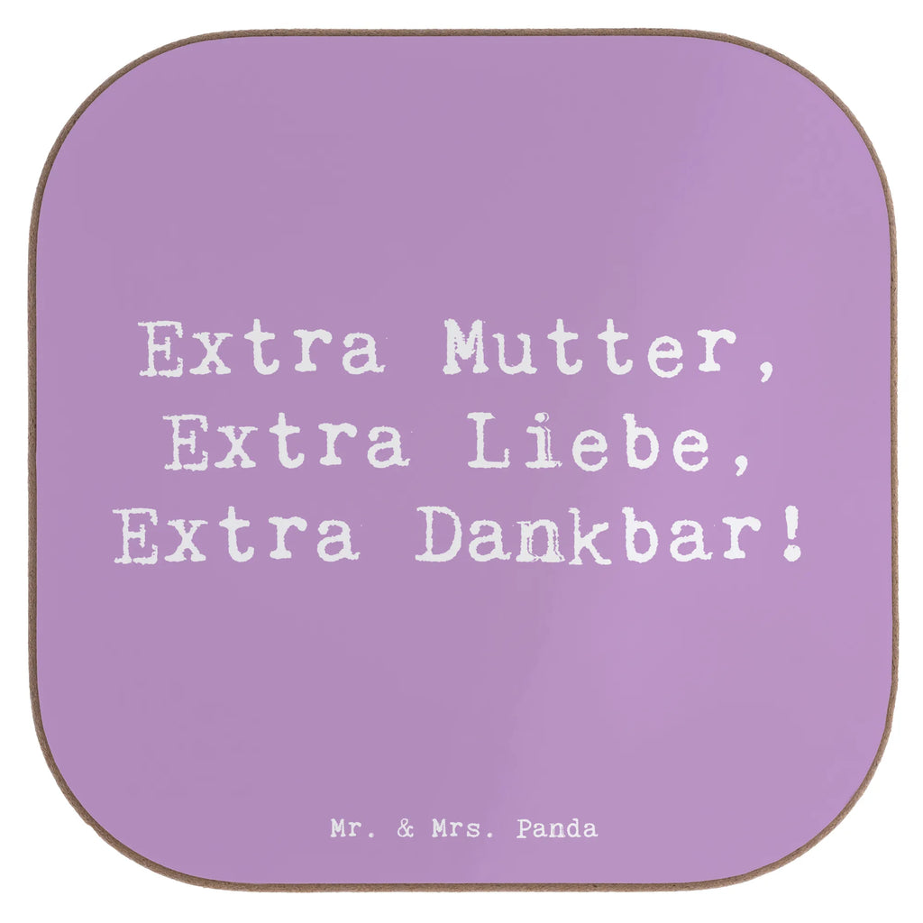 Square coaster Saying Extra Mutter, Extra Liebe, Extra Dankbar! Untersetzer, Bierdeckel, Glasuntersetzer, Untersetzer Gläser, Getränkeuntersetzer, Untersetzer aus Holz, Untersetzer für Gläser, Korkuntersetzer, Untersetzer Holz, Holzuntersetzer, Tassen Untersetzer, Untersetzer Design, Familie, Vatertag, Muttertag, Bruder, Schwester, Mama, Papa, Oma, Opa