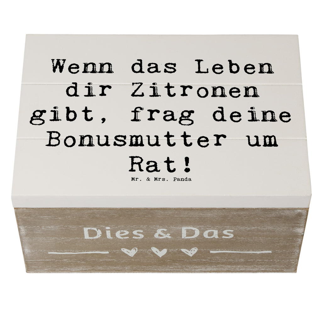 Holzkiste Spruch Rat bei Bonusmutter Schatzkiste, Truhe, Kiste, Erinnerungskiste, Holzkiste, Dekokiste, Aufbewahrungsbox, Schatulle, Geschenkdose, Geschenkbox, Erinnerungsbox, XXL, Familie, Vatertag, Muttertag, Bruder, Schwester, Mama, Papa, Oma, Opa