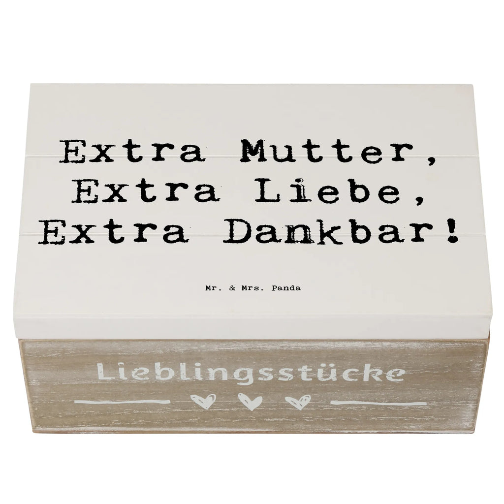 Holzkiste Spruch Bonusmutter Extra Liebe Geschenkdose, Dekokiste, Aufbewahrungsbox, Truhe, Erinnerungskiste, Erinnerungsbox, Geschenkbox, XXL, Kiste, Schatzkiste, Holzkiste, Schatulle, Familie, Vatertag, Muttertag, Bruder, Schwester, Mama, Papa, Oma, Opa