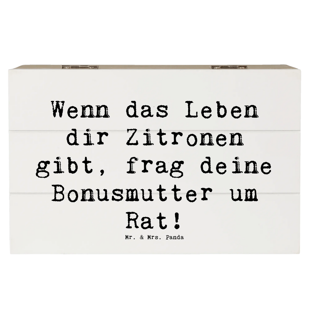 Holzkiste Spruch Rat bei Bonusmutter Schatzkiste, Truhe, Kiste, Erinnerungskiste, Holzkiste, Dekokiste, Aufbewahrungsbox, Schatulle, Geschenkdose, Geschenkbox, Erinnerungsbox, XXL, Familie, Vatertag, Muttertag, Bruder, Schwester, Mama, Papa, Oma, Opa