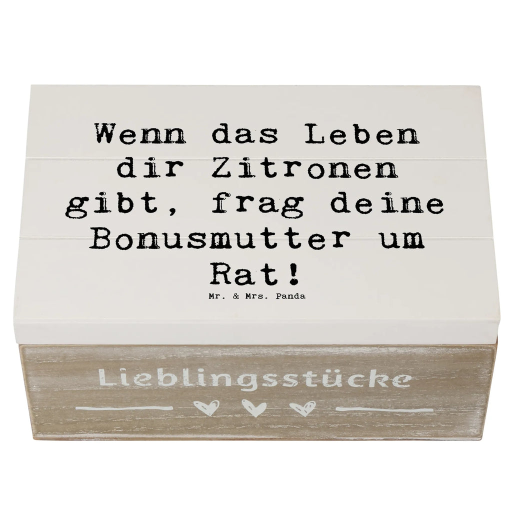Holzkiste Spruch Rat bei Bonusmutter Schatzkiste, Truhe, Kiste, Erinnerungskiste, Holzkiste, Dekokiste, Aufbewahrungsbox, Schatulle, Geschenkdose, Geschenkbox, Erinnerungsbox, XXL, Familie, Vatertag, Muttertag, Bruder, Schwester, Mama, Papa, Oma, Opa