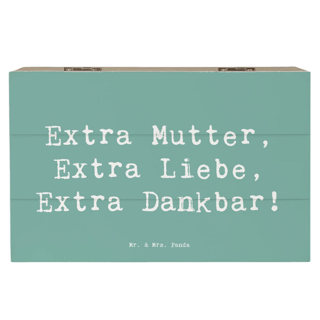 Holzkiste Spruch Bonusmutter Extra Liebe Geschenkdose, Dekokiste, Aufbewahrungsbox, Truhe, Erinnerungskiste, Erinnerungsbox, Geschenkbox, XXL, Kiste, Schatzkiste, Holzkiste, Schatulle, Familie, Vatertag, Muttertag, Bruder, Schwester, Mama, Papa, Oma, Opa