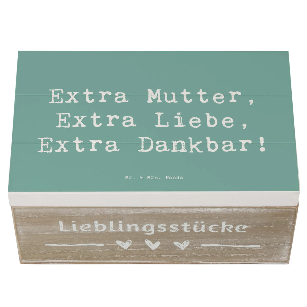 Holzkiste Spruch Bonusmutter Extra Liebe Geschenkdose, Dekokiste, Aufbewahrungsbox, Truhe, Erinnerungskiste, Erinnerungsbox, Geschenkbox, XXL, Kiste, Schatzkiste, Holzkiste, Schatulle, Familie, Vatertag, Muttertag, Bruder, Schwester, Mama, Papa, Oma, Opa