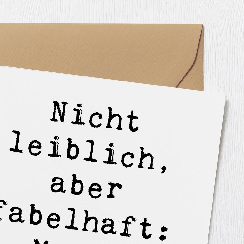 Deluxe Card Saying Nicht leiblich, aber fabelhaft: Meine Bonusmutter! Grußkarte, Glückwunschkarte, Karte, Hochwertige Klappkarte, Hochwertige Grußkarte, Geburtstagskarte, Einladungskarte, Hochzeitskarte, Klappkarte, Familie, Vatertag, Muttertag, Bruder, Schwester, Mama, Papa, Oma, Opa