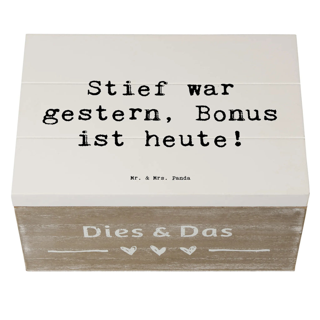 Holzkiste Spruch Bonusvater Freude Erinnerungsbox, Dekokiste, Schatzkiste, Truhe, Kiste, Erinnerungskiste, Geschenkbox, Holzkiste, Schatulle, Aufbewahrungsbox, XXL, Geschenkdose, Familie, Vatertag, Muttertag, Bruder, Schwester, Mama, Papa, Oma, Opa
