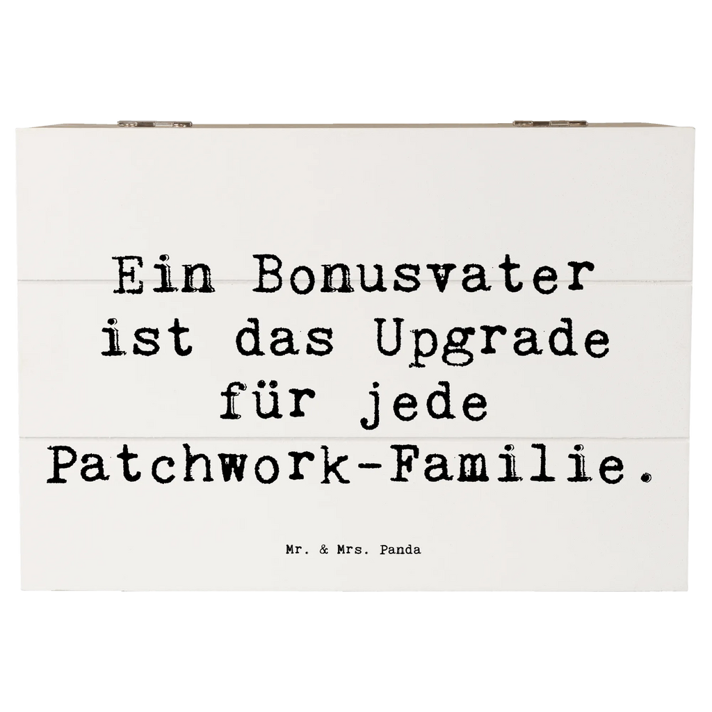 Holzkiste Spruch Bonusvater Upgrade Aufbewahrungsbox, Erinnerungskiste, XXL, Dekokiste, Schatulle, Geschenkdose, Schatzkiste, Geschenkbox, Kiste, Holzkiste, Truhe, Erinnerungsbox, Familie, Vatertag, Muttertag, Bruder, Schwester, Mama, Papa, Oma, Opa