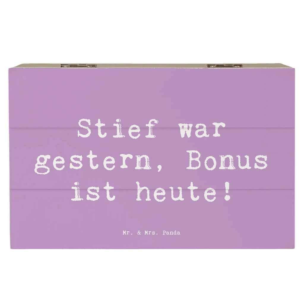 Holzkiste Spruch Bonusvater Freude Erinnerungsbox, Dekokiste, Schatzkiste, Truhe, Kiste, Erinnerungskiste, Geschenkbox, Holzkiste, Schatulle, Aufbewahrungsbox, XXL, Geschenkdose, Familie, Vatertag, Muttertag, Bruder, Schwester, Mama, Papa, Oma, Opa