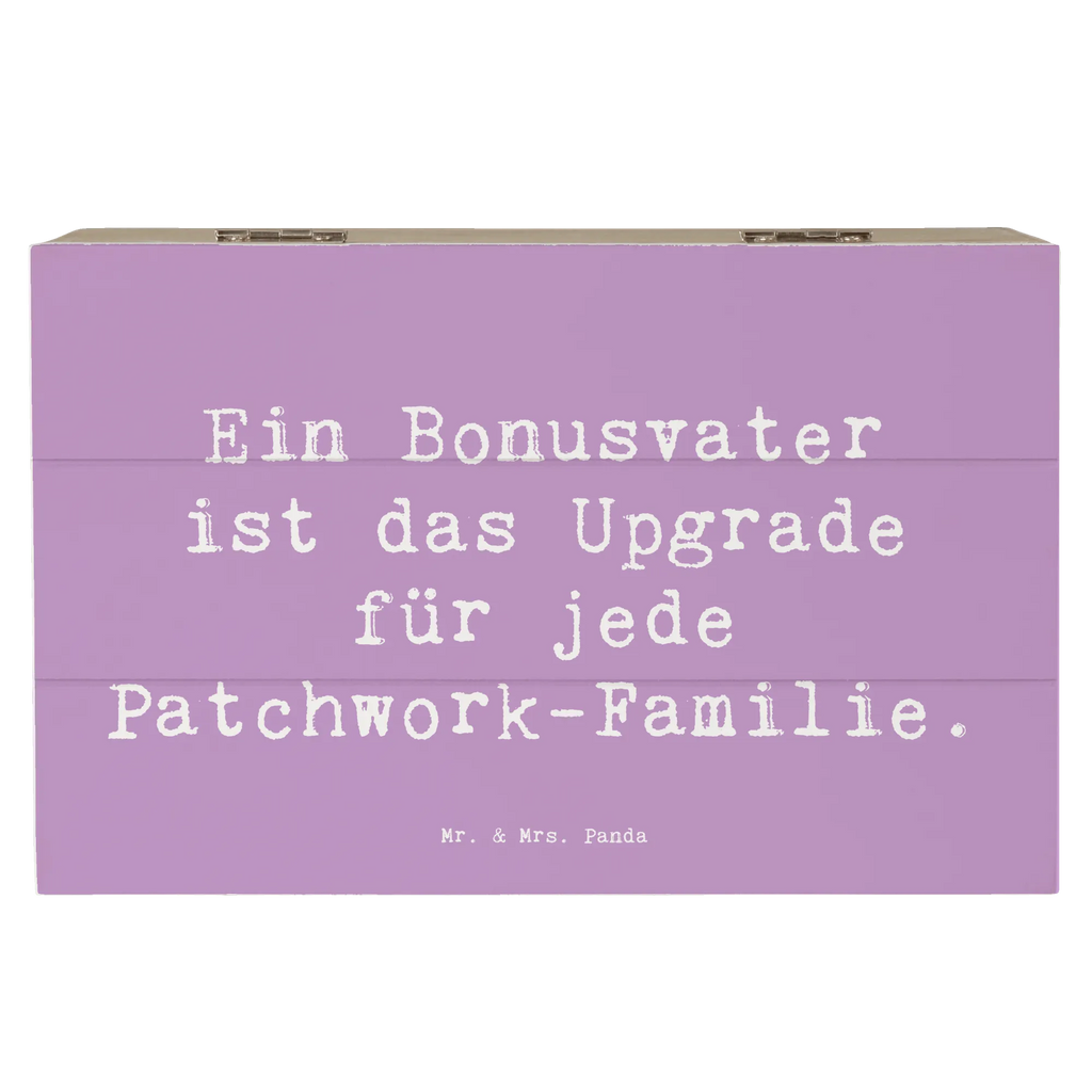 Holzkiste Spruch Bonusvater Upgrade Aufbewahrungsbox, Erinnerungskiste, XXL, Dekokiste, Schatulle, Geschenkdose, Schatzkiste, Geschenkbox, Kiste, Holzkiste, Truhe, Erinnerungsbox, Familie, Vatertag, Muttertag, Bruder, Schwester, Mama, Papa, Oma, Opa
