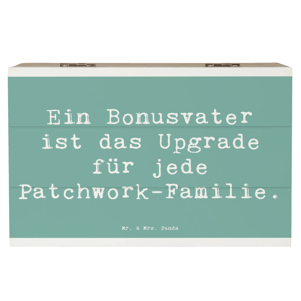 Holzkiste Spruch Bonusvater Upgrade Aufbewahrungsbox, Erinnerungskiste, XXL, Dekokiste, Schatulle, Geschenkdose, Schatzkiste, Geschenkbox, Kiste, Holzkiste, Truhe, Erinnerungsbox, Familie, Vatertag, Muttertag, Bruder, Schwester, Mama, Papa, Oma, Opa