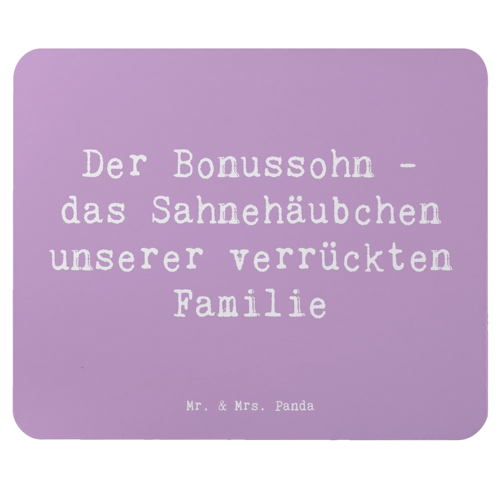 Mouse mat Saying Der Bonussohn - das Sahnehäubchen unserer verrückten Familie Mousepad, Computer zubehör, Büroausstattung, PC Zubehör, Arbeitszimmer, Mauspad, Einzigartiges Mauspad, Designer Mauspad, Mausunterlage, Mauspad Büro, Familie, Vatertag, Muttertag, Bruder, Schwester, Mama, Papa, Oma, Opa