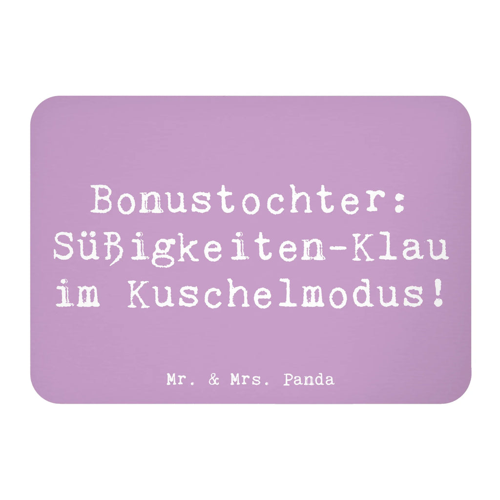 Magnet Saying Bonustochter: Süßigkeiten-Klau im Kuschelmodus! Whiteboard Magnet, Motivmagnete, Notiz Magnet, Pinnwandmagnet, Kühlschrankmagnet, Kühlschrank Dekoration, Dekomagnet, Souvenir Magnet, Familie, Vatertag, Muttertag, Bruder, Schwester, Mama, Papa, Oma, Opa