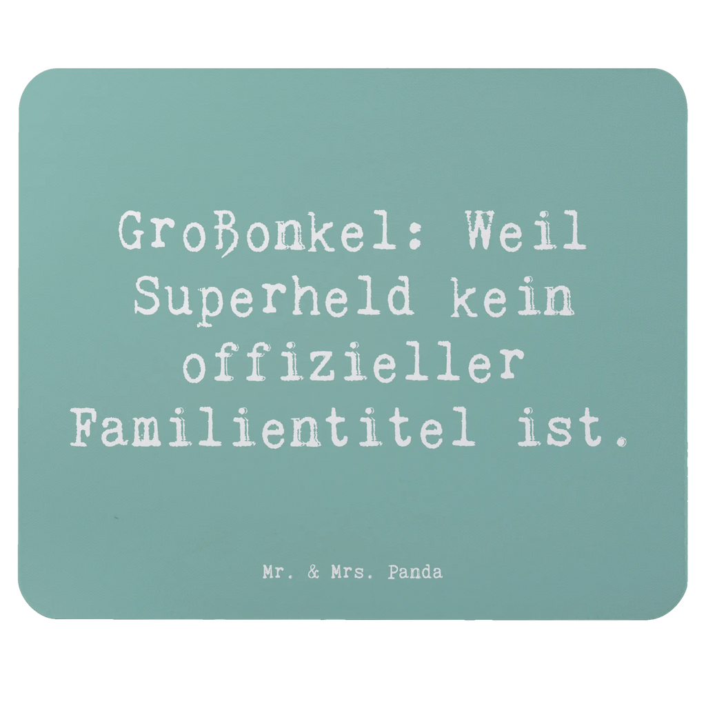 Podkładka pod mysz Przysłowie Großonkel: Weil Superheld kein offizieller Familientitel ist. Mousepad, Computer zubehör, Büroausstattung, PC Zubehör, Arbeitszimmer, Mauspad, Einzigartiges Mauspad, Designer Mauspad, Mausunterlage, Mauspad Büro, Familie, Vatertag, Muttertag, Bruder, Schwester, Mama, Papa, Oma, Opa