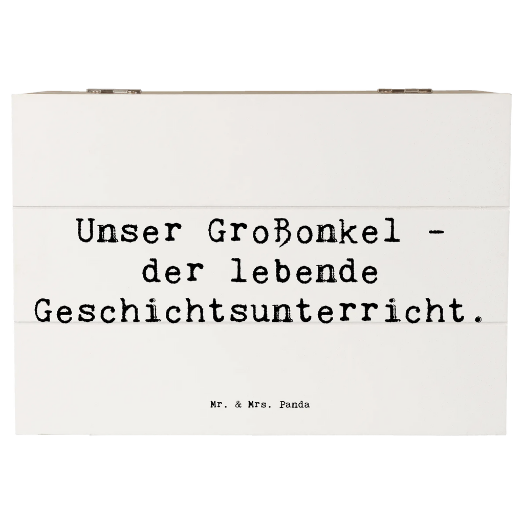 Holzkiste Spruch Großonkel Geschichtsunterricht Dekokiste, Erinnerungsbox, Schatzkiste, Holzkiste, Geschenkbox, Truhe, Erinnerungskiste, XXL, Geschenkdose, Aufbewahrungsbox, Kiste, Schatulle, Familie, Vatertag, Muttertag, Bruder, Schwester, Mama, Papa, Oma, Opa