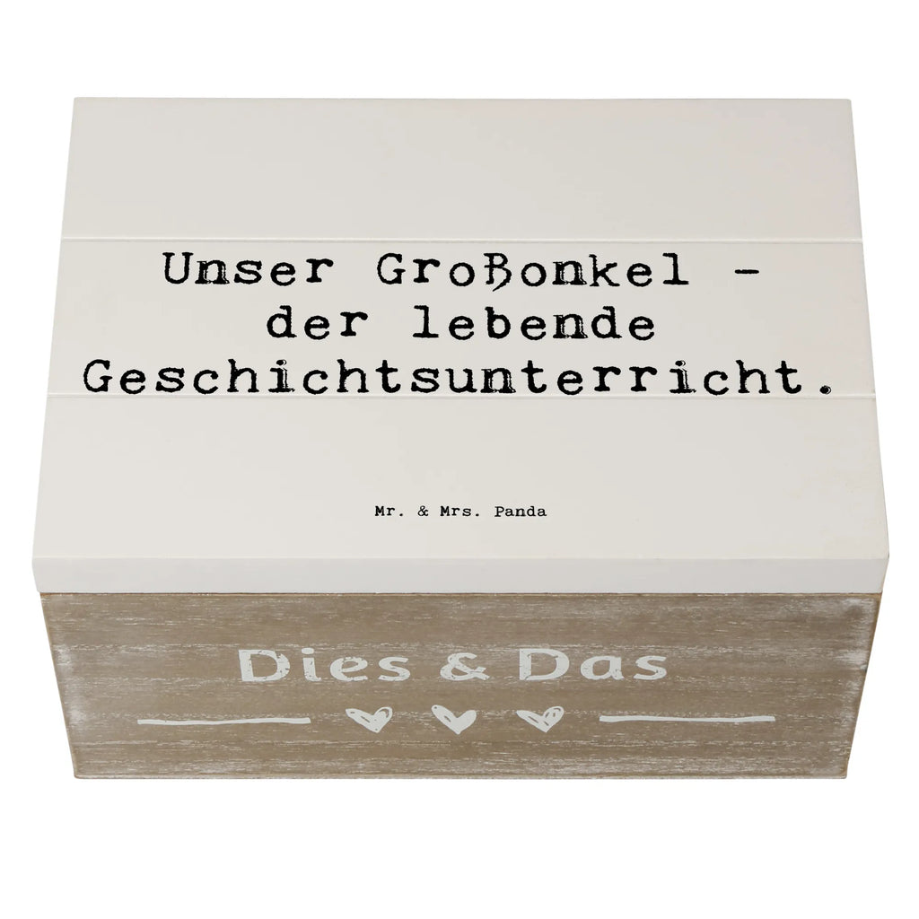 Holzkiste Spruch Großonkel Geschichtsunterricht Dekokiste, Erinnerungsbox, Schatzkiste, Holzkiste, Geschenkbox, Truhe, Erinnerungskiste, XXL, Geschenkdose, Aufbewahrungsbox, Kiste, Schatulle, Familie, Vatertag, Muttertag, Bruder, Schwester, Mama, Papa, Oma, Opa