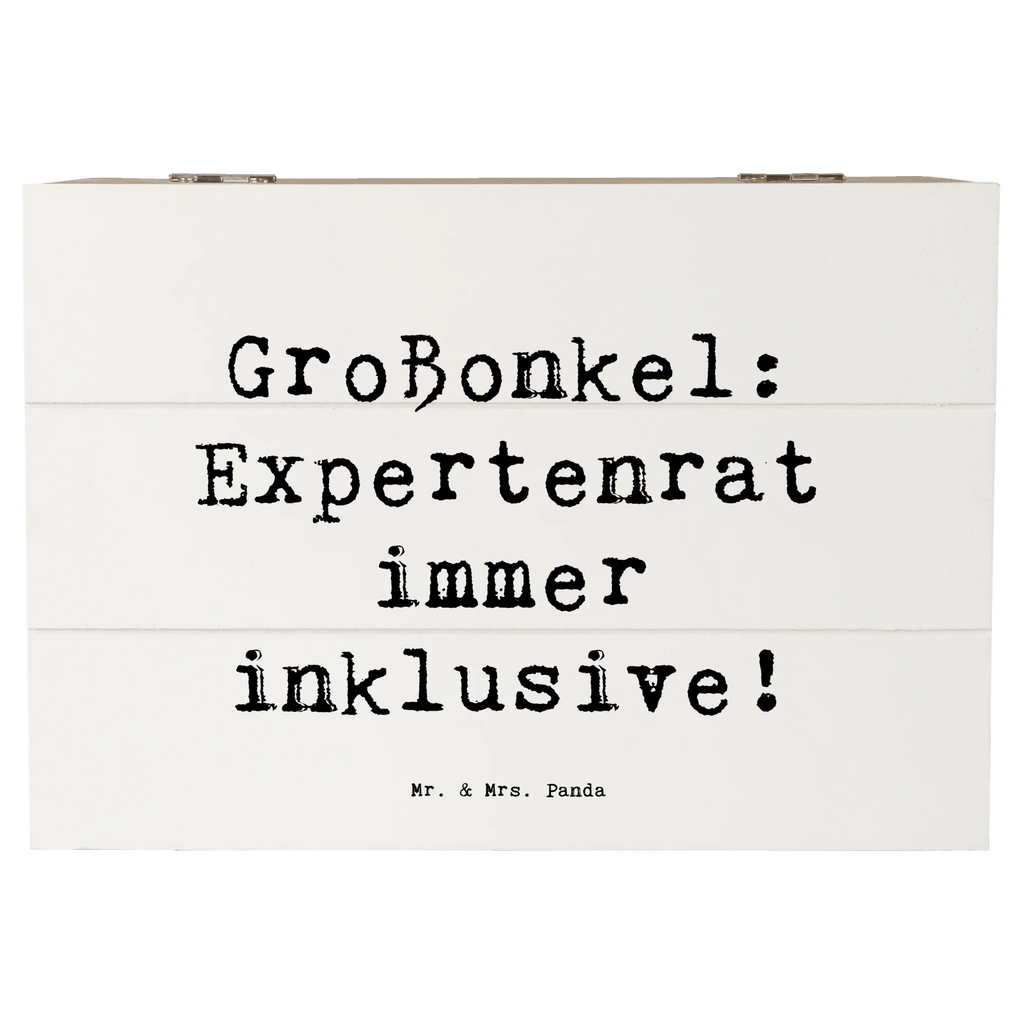 Holzkiste Spruch Großonkel Rat Holzkiste, Geschenkdose, Erinnerungsbox, Geschenkbox, Kiste, Schatzkiste, Aufbewahrungsbox, Schatulle, Dekokiste, Truhe, Erinnerungskiste, XXL, Familie, Vatertag, Muttertag, Bruder, Schwester, Mama, Papa, Oma, Opa