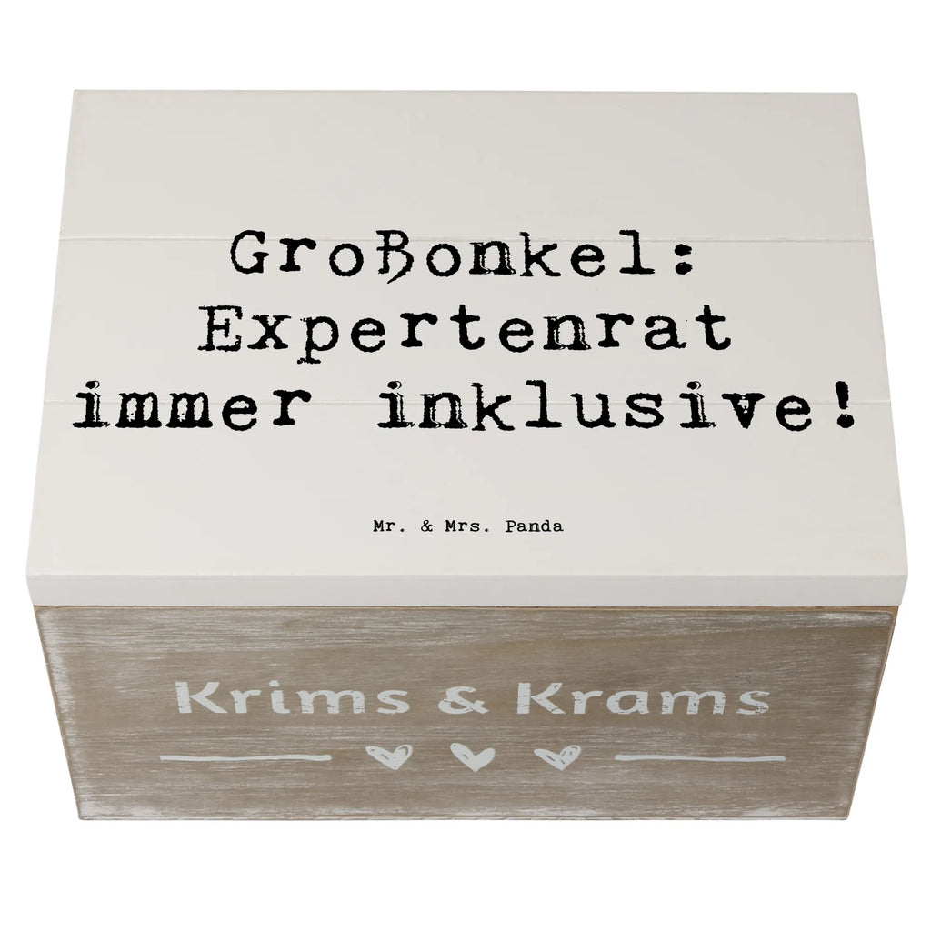 Holzkiste Spruch Großonkel Rat Holzkiste, Geschenkdose, Erinnerungsbox, Geschenkbox, Kiste, Schatzkiste, Aufbewahrungsbox, Schatulle, Dekokiste, Truhe, Erinnerungskiste, XXL, Familie, Vatertag, Muttertag, Bruder, Schwester, Mama, Papa, Oma, Opa
