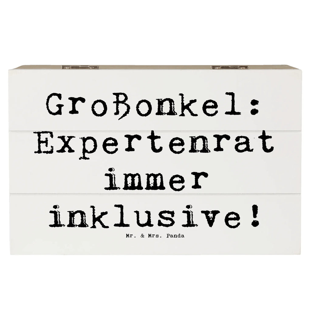 Holzkiste Spruch Großonkel Rat Holzkiste, Geschenkdose, Erinnerungsbox, Geschenkbox, Kiste, Schatzkiste, Aufbewahrungsbox, Schatulle, Dekokiste, Truhe, Erinnerungskiste, XXL, Familie, Vatertag, Muttertag, Bruder, Schwester, Mama, Papa, Oma, Opa