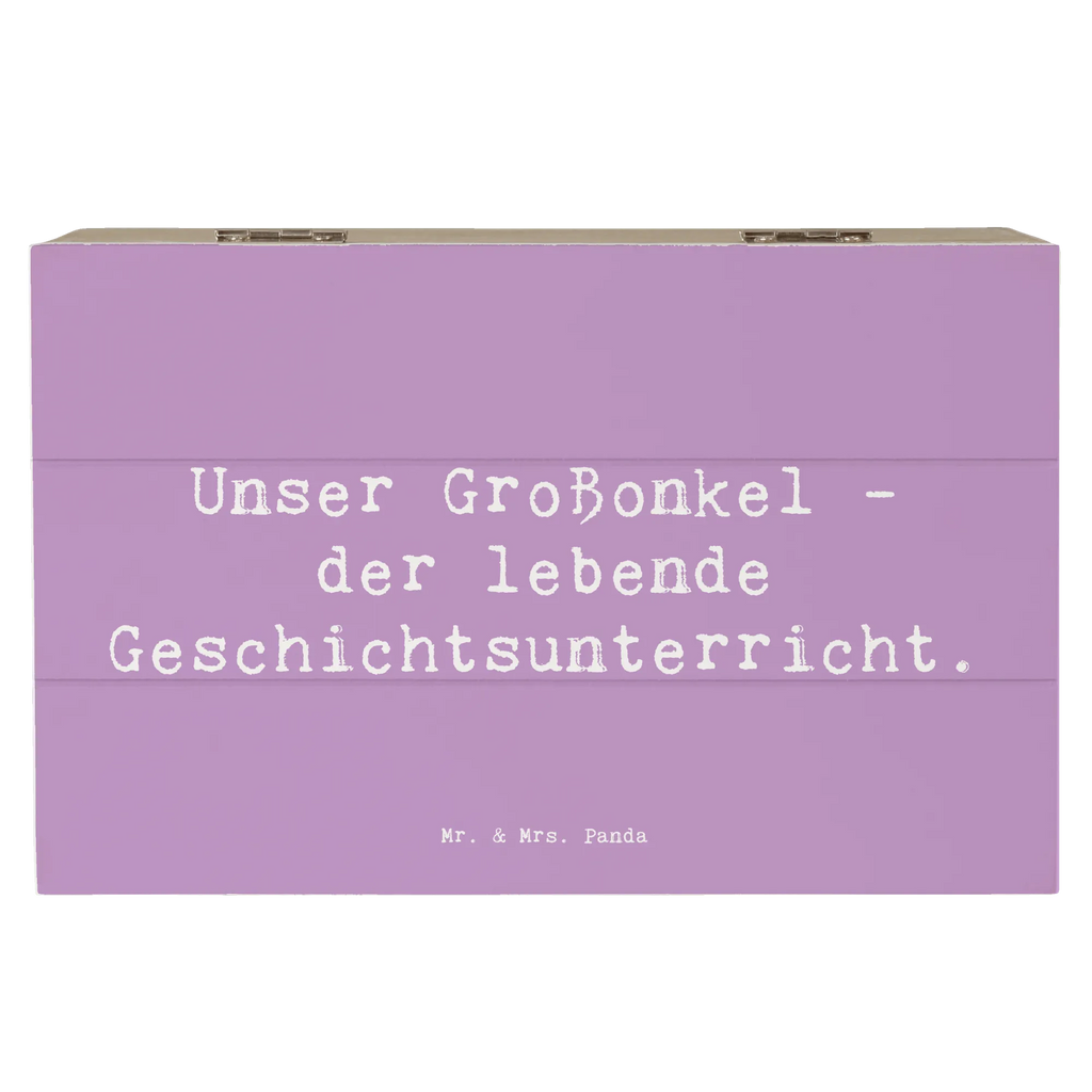 Holzkiste Spruch Großonkel Geschichtsunterricht Dekokiste, Erinnerungsbox, Schatzkiste, Holzkiste, Geschenkbox, Truhe, Erinnerungskiste, XXL, Geschenkdose, Aufbewahrungsbox, Kiste, Schatulle, Familie, Vatertag, Muttertag, Bruder, Schwester, Mama, Papa, Oma, Opa