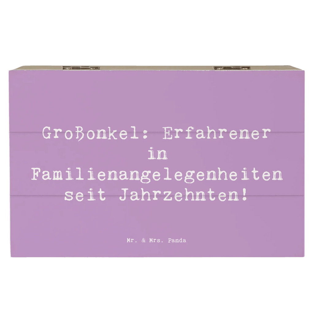 Wooden chest Saying Großonkel: Erfahrener in Familienangelegenheiten seit Jahrzehnten! Holzkiste, Schatzkiste, Dekokiste, Deko Box, Erinnerungsbox Baby, Erinnerungsbox, Geschenkbox, Aufbewahrungsbox Holz, Truhe, Holzkisten, Aufbewahrungsbox aus Holz, Holzbox mit Deckel, Holzboxen, Schatulle, Erinnerungsbox Hochzeit, Aufbewahrungskiste, Holzbox, Box aus Holz, Holz Aufbewahrungsbox, Holzkiste mit Deckel, Holztruhe, Aufbewahrungsbox, Ordnungsbox, Kiste, Schmuckkästchen, Erinnerungskiste, Dekorative Holzkiste, Familie, Mama, Schwester, Opa, Bruder, Vatertag, Papa, Muttertag, Oma