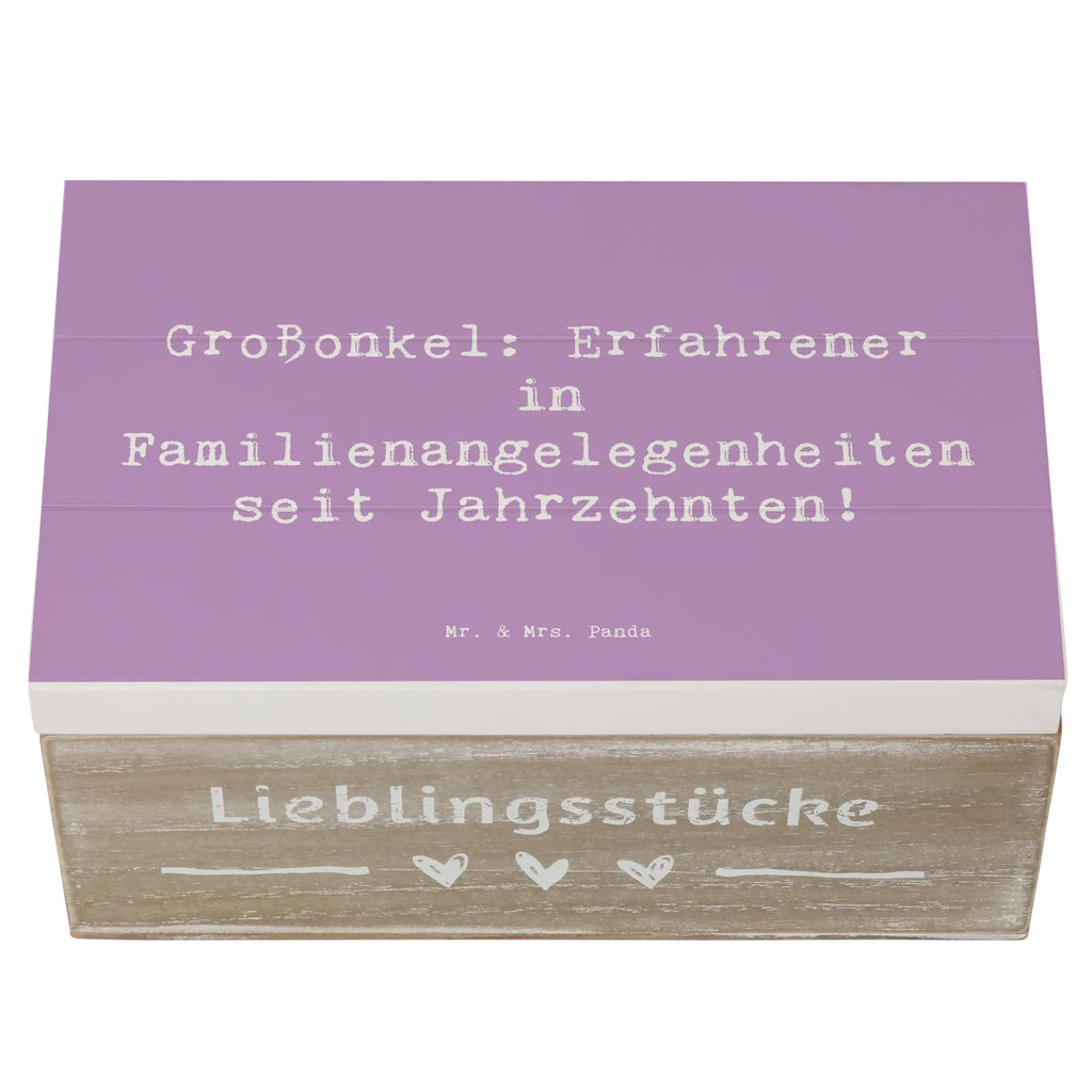 Wooden chest Saying Großonkel: Erfahrener in Familienangelegenheiten seit Jahrzehnten! Holzkiste, Schatzkiste, Dekokiste, Deko Box, Erinnerungsbox Baby, Erinnerungsbox, Geschenkbox, Aufbewahrungsbox Holz, Truhe, Holzkisten, Aufbewahrungsbox aus Holz, Holzbox mit Deckel, Holzboxen, Schatulle, Erinnerungsbox Hochzeit, Aufbewahrungskiste, Holzbox, Box aus Holz, Holz Aufbewahrungsbox, Holzkiste mit Deckel, Holztruhe, Aufbewahrungsbox, Ordnungsbox, Kiste, Schmuckkästchen, Erinnerungskiste, Dekorative Holzkiste, Familie, Mama, Schwester, Opa, Bruder, Vatertag, Papa, Muttertag, Oma