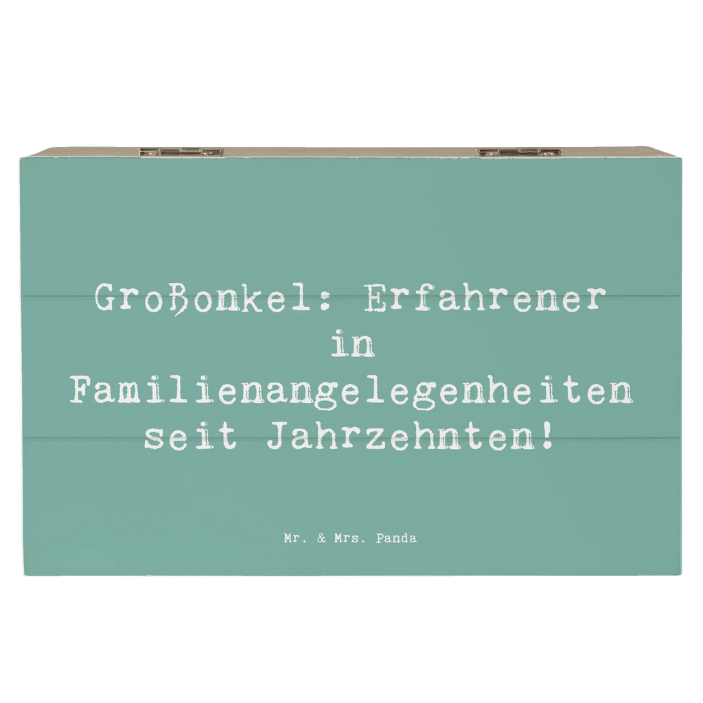 Wooden chest Saying Großonkel: Erfahrener in Familienangelegenheiten seit Jahrzehnten! Holzkiste, Schatzkiste, Dekokiste, Deko Box, Erinnerungsbox Baby, Erinnerungsbox, Geschenkbox, Aufbewahrungsbox Holz, Truhe, Holzkisten, Aufbewahrungsbox aus Holz, Holzbox mit Deckel, Holzboxen, Schatulle, Erinnerungsbox Hochzeit, Aufbewahrungskiste, Holzbox, Box aus Holz, Holz Aufbewahrungsbox, Holzkiste mit Deckel, Holztruhe, Aufbewahrungsbox, Ordnungsbox, Kiste, Schmuckkästchen, Erinnerungskiste, Dekorative Holzkiste, Familie, Mama, Schwester, Opa, Bruder, Vatertag, Papa, Muttertag, Oma