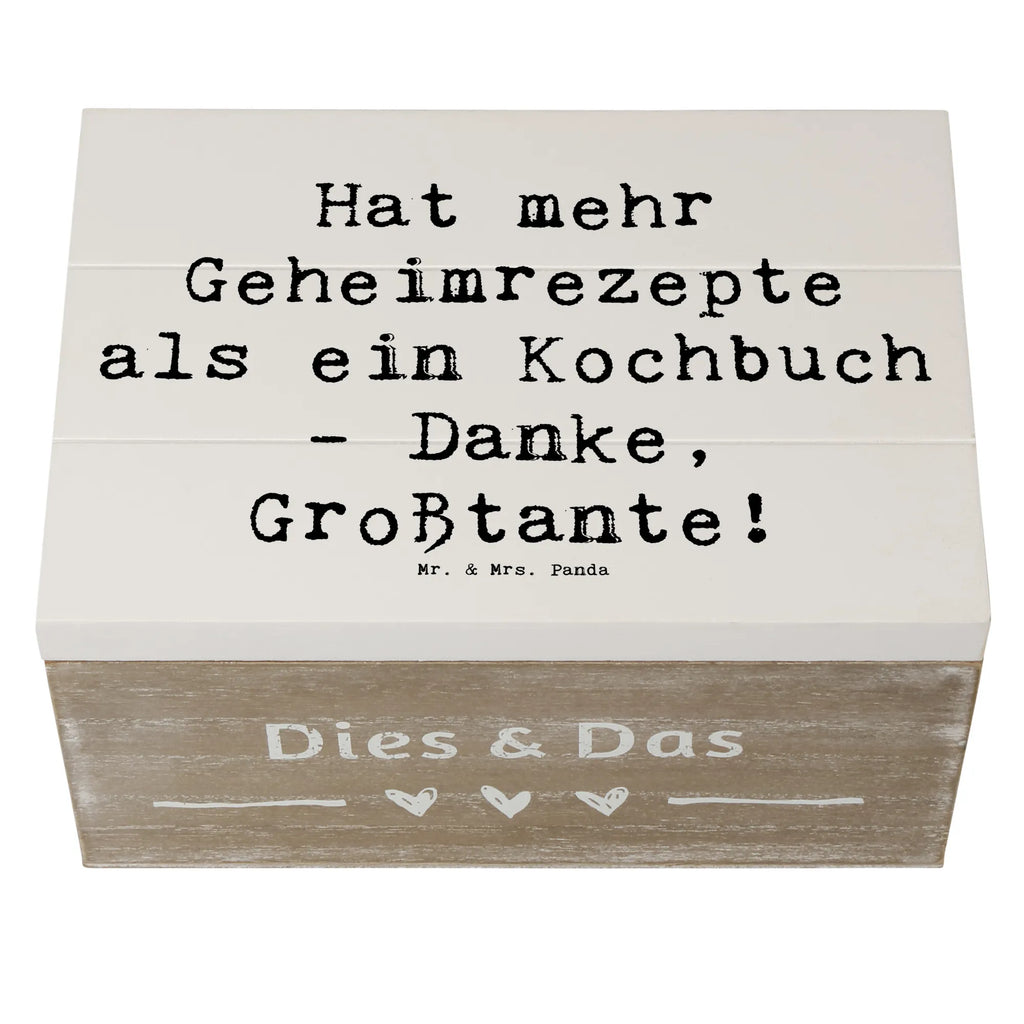 Holzkiste Spruch Geheimrezepte Großtante Kiste, Erinnerungsbox, Truhe, XXL, Erinnerungskiste, Holzkiste, Aufbewahrungsbox, Dekokiste, Schatzkiste, Geschenkdose, Geschenkbox, Schatulle, Familie, Vatertag, Muttertag, Bruder, Schwester, Mama, Papa, Oma, Opa