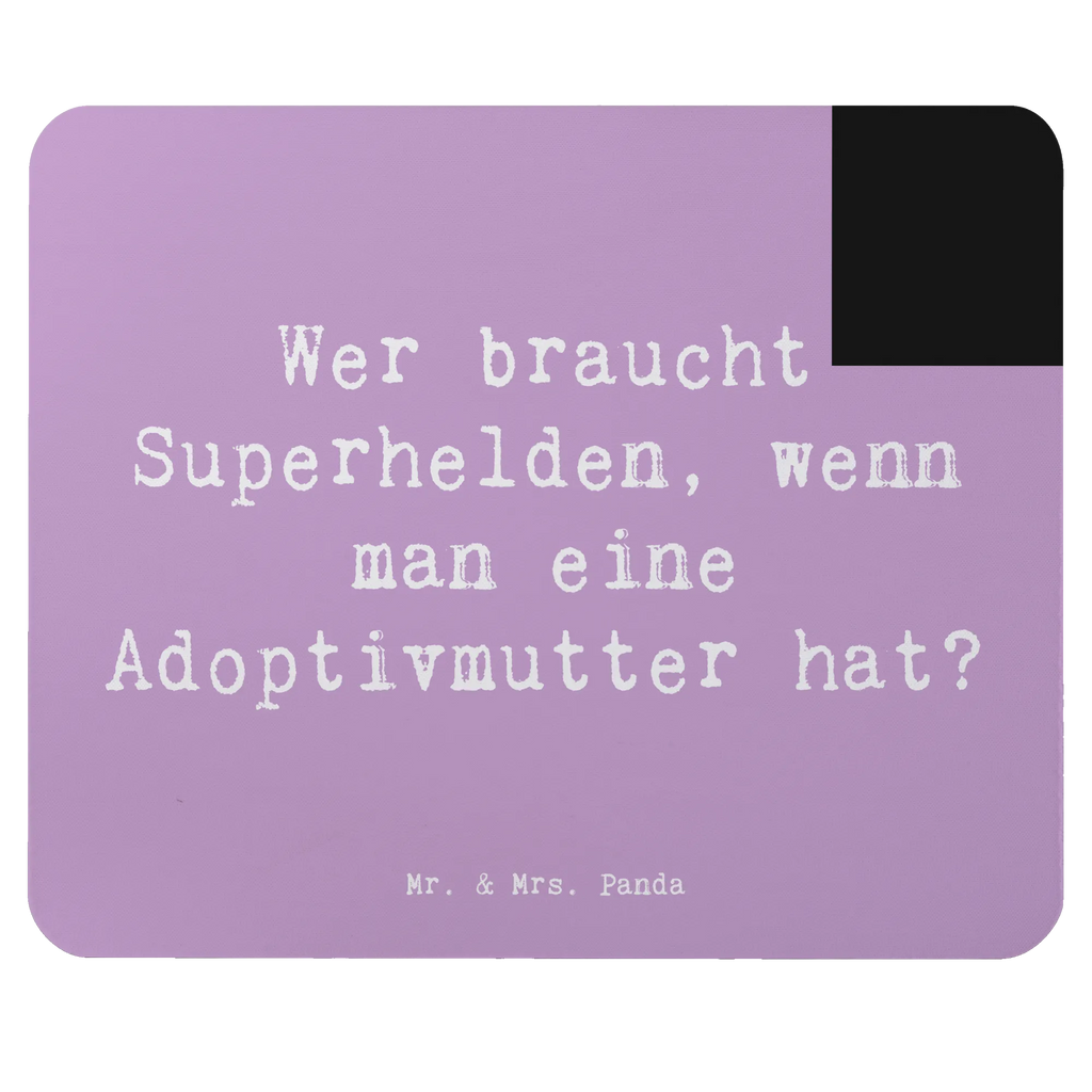 Mouse mat Saying Wer braucht Superhelden, wenn man eine Adoptivmutter hat? Mousepad, Computer zubehör, Büroausstattung, PC Zubehör, Arbeitszimmer, Mauspad, Einzigartiges Mauspad, Designer Mauspad, Mausunterlage, Mauspad Büro, Familie, Vatertag, Muttertag, Bruder, Schwester, Mama, Papa, Oma, Opa