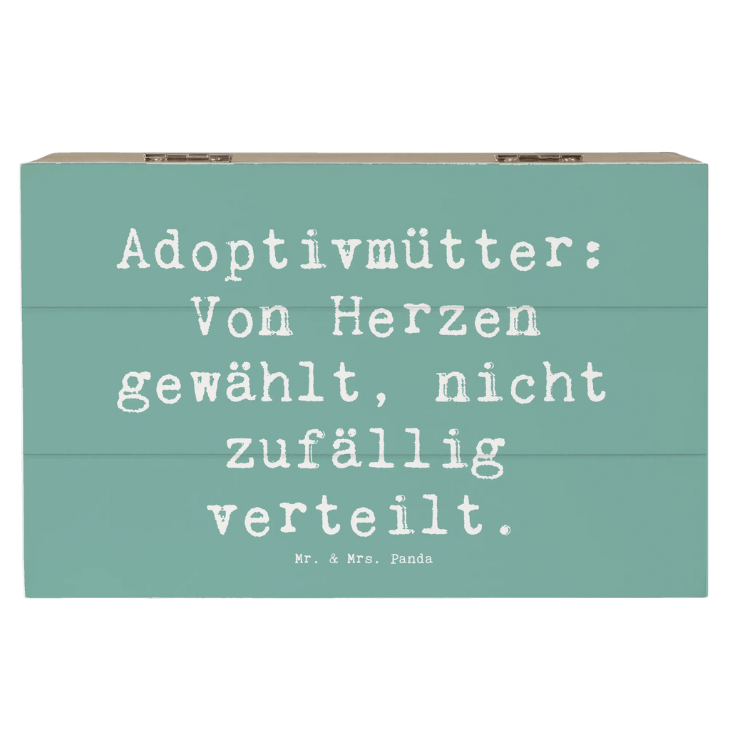 Holzkiste Spruch Adoptivmütter: Von Herzen gewählt, nicht zufällig verteilt. XXL, Schatulle, Dekokiste, Aufbewahrungsbox, Erinnerungskiste, Schatzkiste, Kiste, Geschenkbox, Truhe, Erinnerungsbox, Geschenkdose, Holzkiste, Familie, Vatertag, Muttertag, Bruder, Schwester, Mama, Papa, Oma, Opa