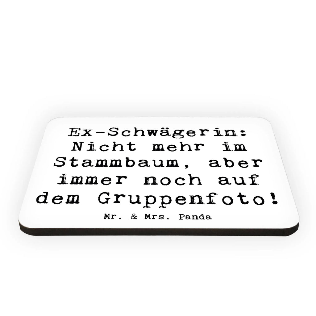 Magnet Spruch Ex-Schwägerin Notiz Magnet, Motivmagnete, Whiteboard Magnet, Pinnwandmagnet, Kühlschrankmagnet, Souvenir Magnet, Kühlschrank Dekoration, Dekomagnet, Familie, Vatertag, Muttertag, Bruder, Schwester, Mama, Papa, Oma, Opa