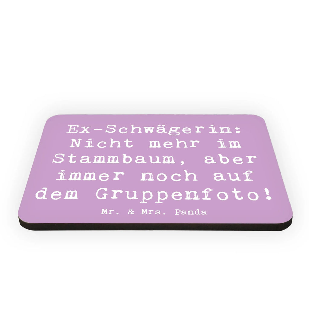 Magnet Spruch Ex-Schwägerin Notiz Magnet, Motivmagnete, Whiteboard Magnet, Pinnwandmagnet, Kühlschrankmagnet, Souvenir Magnet, Kühlschrank Dekoration, Dekomagnet, Familie, Vatertag, Muttertag, Bruder, Schwester, Mama, Papa, Oma, Opa