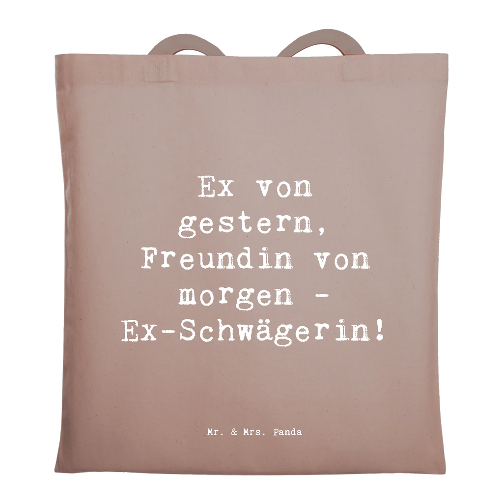 Tragetasche Spruch Ex-Schwägerin Überrascht Beuteltasche, Beutel, Einkaufstasche, Jutebeutel, Stoffbeutel, Tasche, Shopper, Umhängetasche, Strandtasche, Schultertasche, Stofftasche, Tragetasche, Badetasche, Jutetasche, Einkaufstüte, Laptoptasche, Familie, Vatertag, Muttertag, Bruder, Schwester, Mama, Papa, Oma, Opa