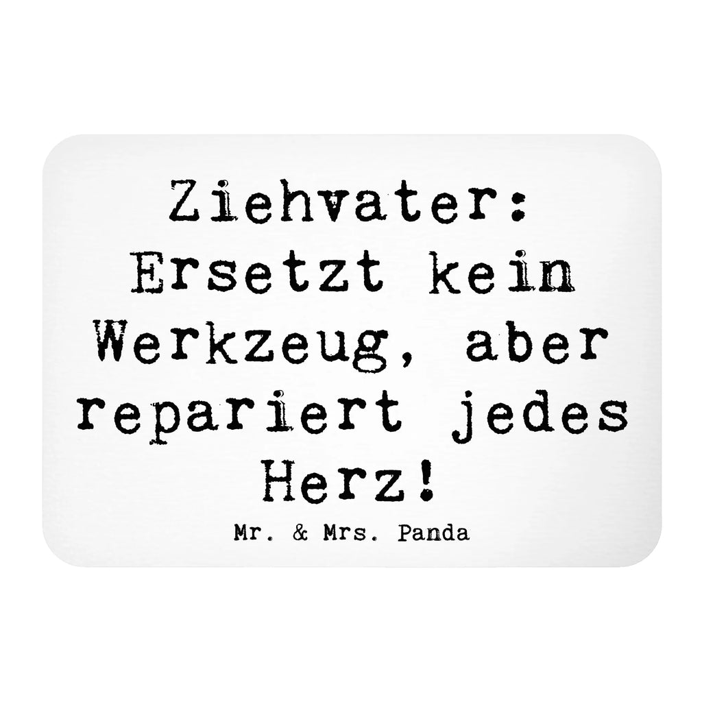 Magnet Saying Ziehvater: Ersetzt kein Werkzeug, aber repariert jedes Herz! Whiteboard Magnet, Pinnwandmagnet, Souvenir Magnet, Dekomagnet, Notiz Magnet, Motivmagnete, Kühlschrank Dekoration, Kühlschrankmagnet, Familie, Vatertag, Muttertag, Bruder, Schwester, Mama, Papa, Oma, Opa