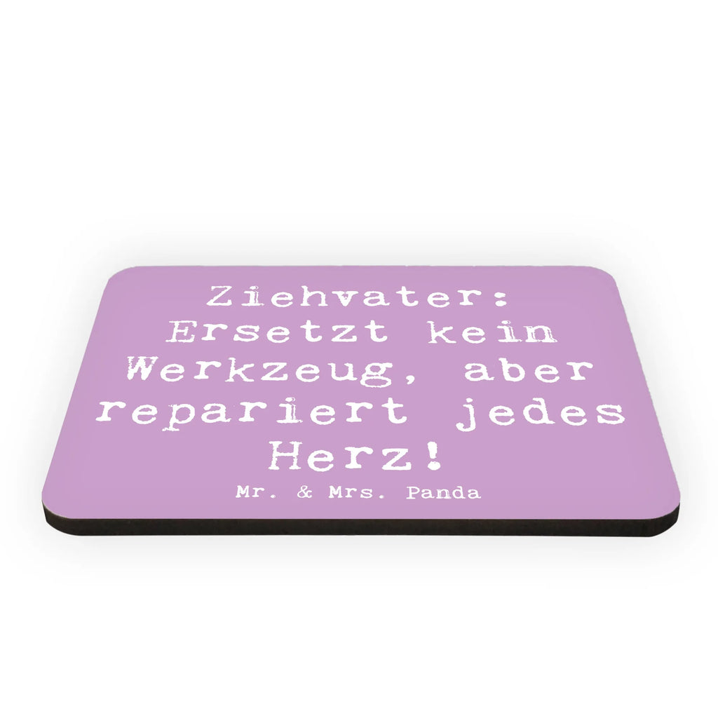 Magnet Saying Ziehvater: Ersetzt kein Werkzeug, aber repariert jedes Herz! Whiteboard Magnet, Pinnwandmagnet, Souvenir Magnet, Dekomagnet, Notiz Magnet, Motivmagnete, Kühlschrank Dekoration, Kühlschrankmagnet, Familie, Vatertag, Muttertag, Bruder, Schwester, Mama, Papa, Oma, Opa