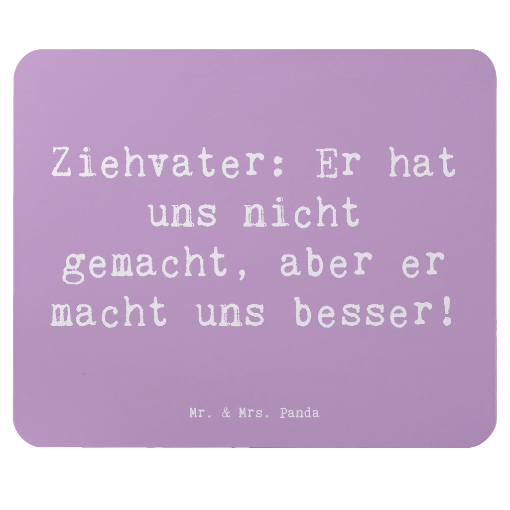 Mouse mat Saying Ziehvater: Er hat uns nicht gemacht, aber er macht uns besser! Mousepad, Computer zubehör, Büroausstattung, PC Zubehör, Arbeitszimmer, Mauspad, Einzigartiges Mauspad, Designer Mauspad, Mausunterlage, Mauspad Büro, Familie, Vatertag, Muttertag, Bruder, Schwester, Mama, Papa, Oma, Opa