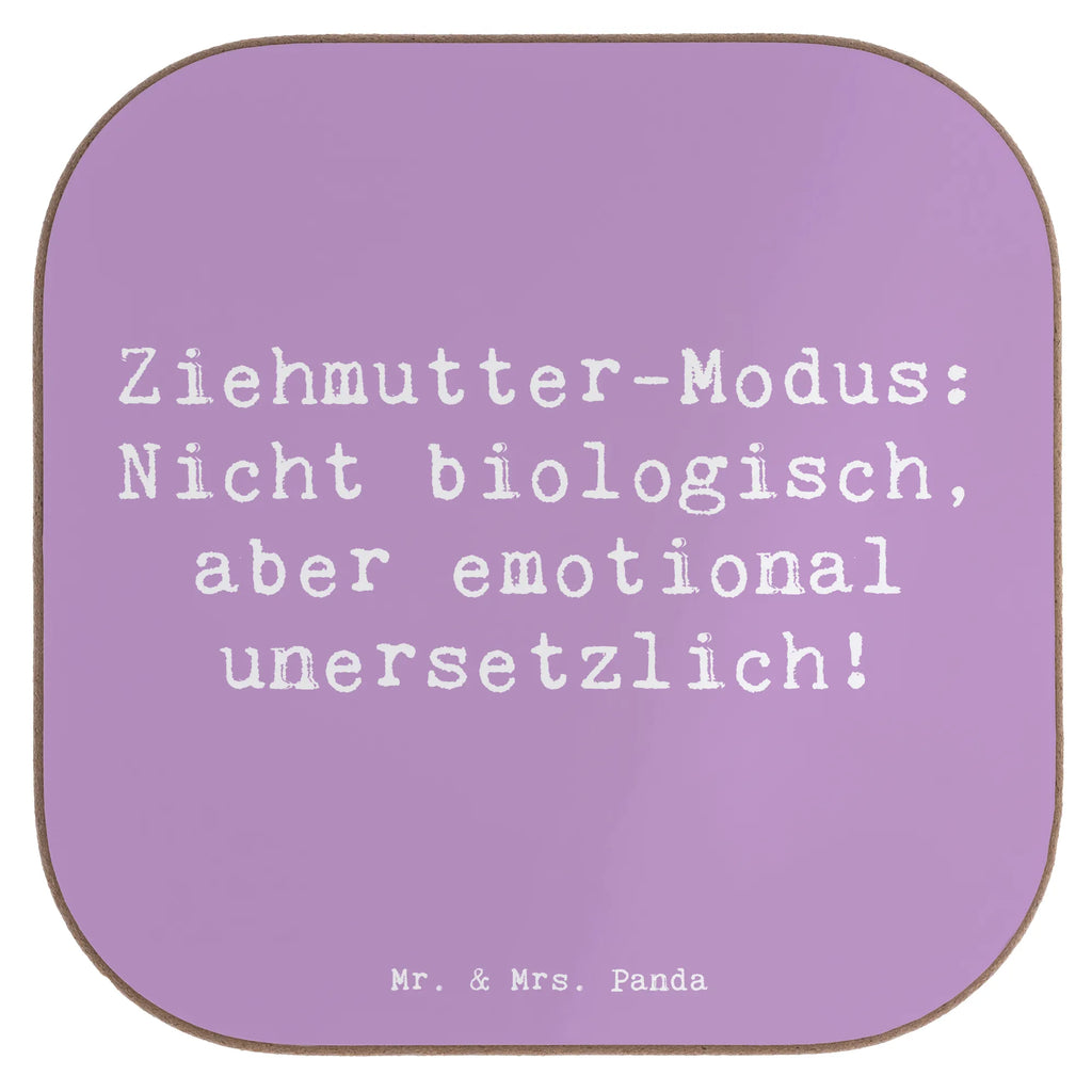 Square coaster Saying Ziehmutter-Modus: Nicht biologisch, aber emotional unersetzlich! Untersetzer, Bierdeckel, Glasuntersetzer, Untersetzer Gläser, Getränkeuntersetzer, Untersetzer aus Holz, Untersetzer für Gläser, Korkuntersetzer, Untersetzer Holz, Holzuntersetzer, Tassen Untersetzer, Untersetzer Design, Familie, Vatertag, Muttertag, Bruder, Schwester, Mama, Papa, Oma, Opa